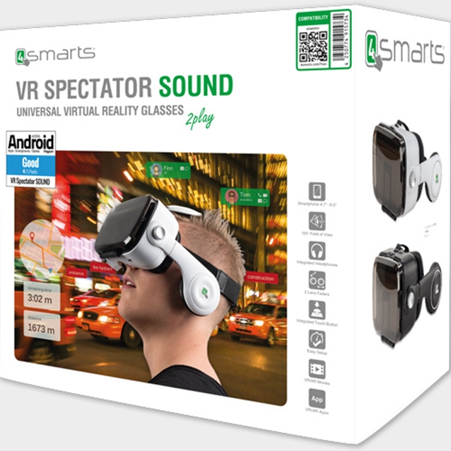 هدفون و عینک واقعیت مجازی مدل VR