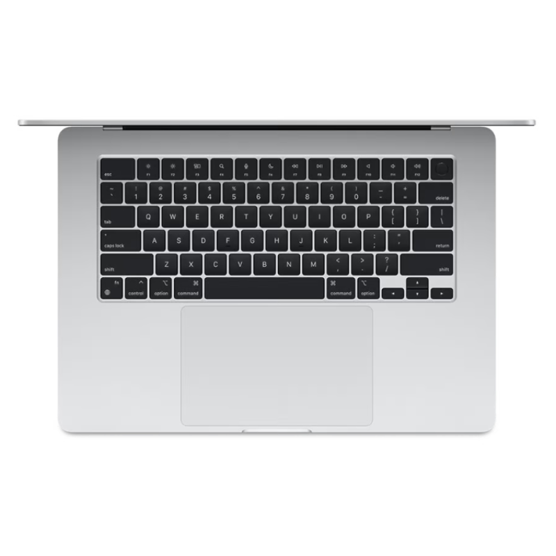 مک بوک ایر 13.6 اینچی اپل نقره ای مدل 2025 MW0W3 LLA-M4-16GB RAM-256GB SSD