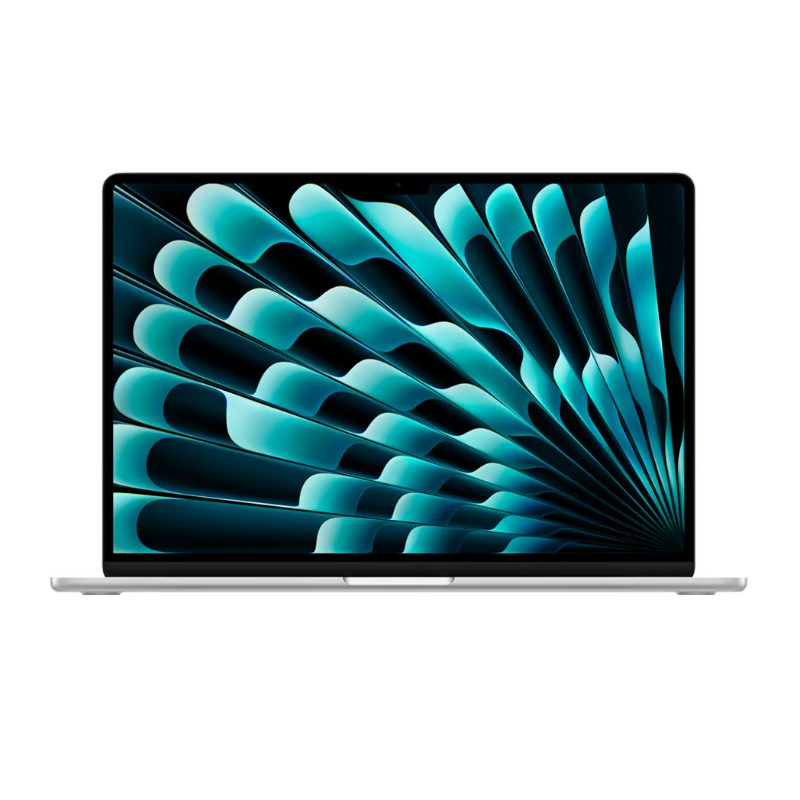 مک بوک ایر 15 اینچ M4 - رم۱۶ گیگ -هارد۲۵۶ گیگ  نقره ای | MW1G3