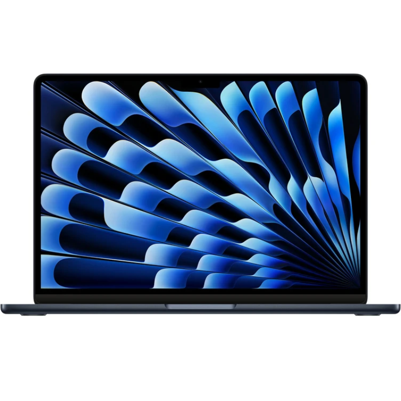مک بوک ایر 13.6 اینچی میدنایت اپل مدل 2025 MC6C4 LLA-M4-24GB RAM-512GB SSD
