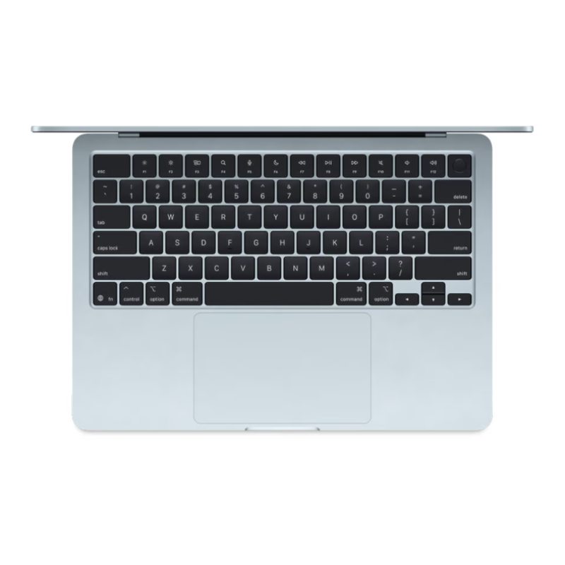 مک بوک ایر 13.6 اینچی اپل آبی آسمانی مدل 2025 MC6V4 LLA-M4-24GB RAM-512GB SSD